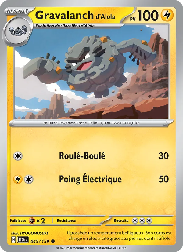 Gravalanch d'Alola (Journey Together #045/159)