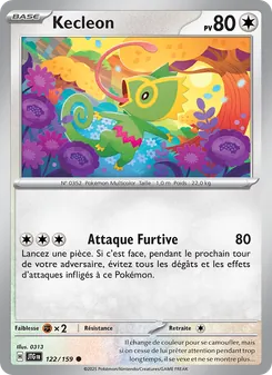 Kecleon (Aventures Ensemble #122/159)