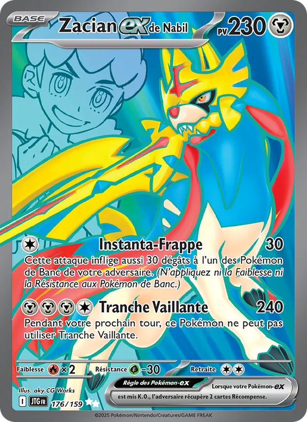 Zacian-ex de Nabil (Journey Together #176/159)