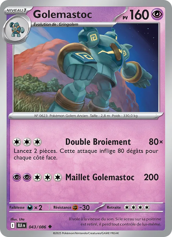 Golemastoc (Foudre Noire #043/86)