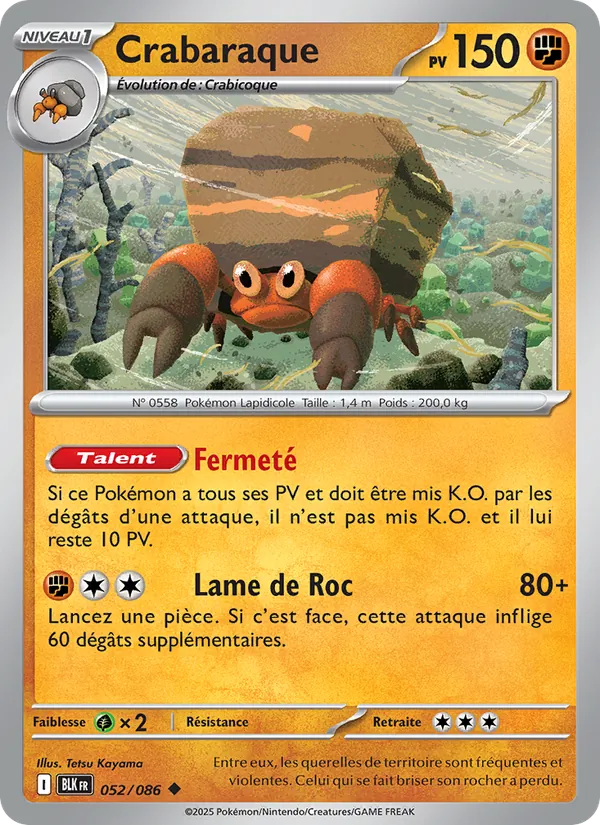 Crabaraque (Foudre Noire #052/86)