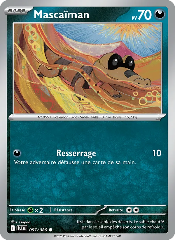 Mascaïman (Foudre Noire #057/86)