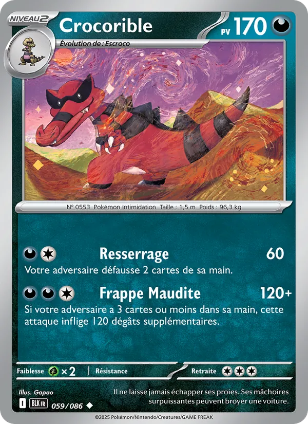 Crocorible (Foudre Noire #059/86)