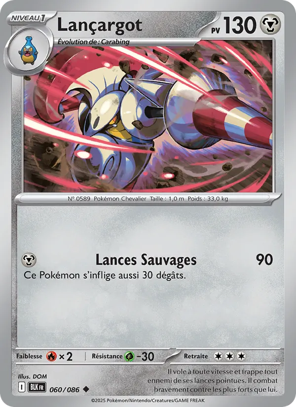 Lançargot (Foudre Noire #060/86)