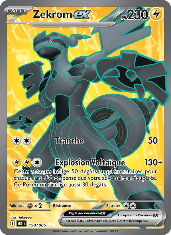 Zekrom-ex (Black Bolt #158/86)