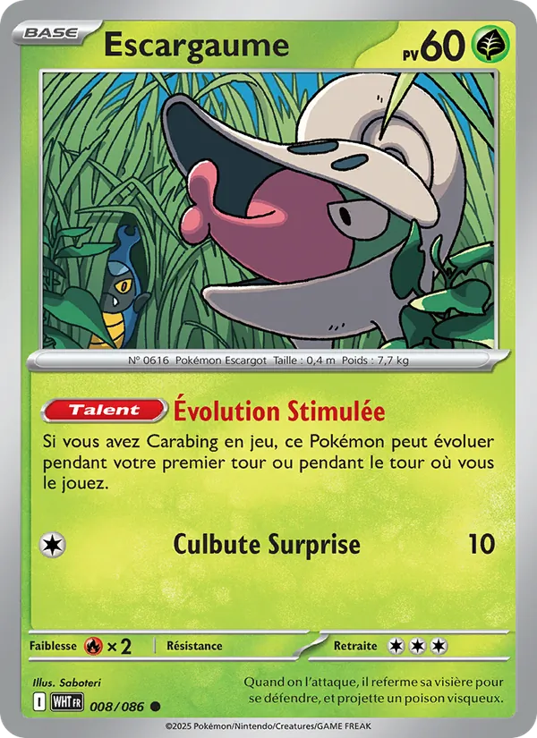 Escargaume (Flamme Blanche #008/86)