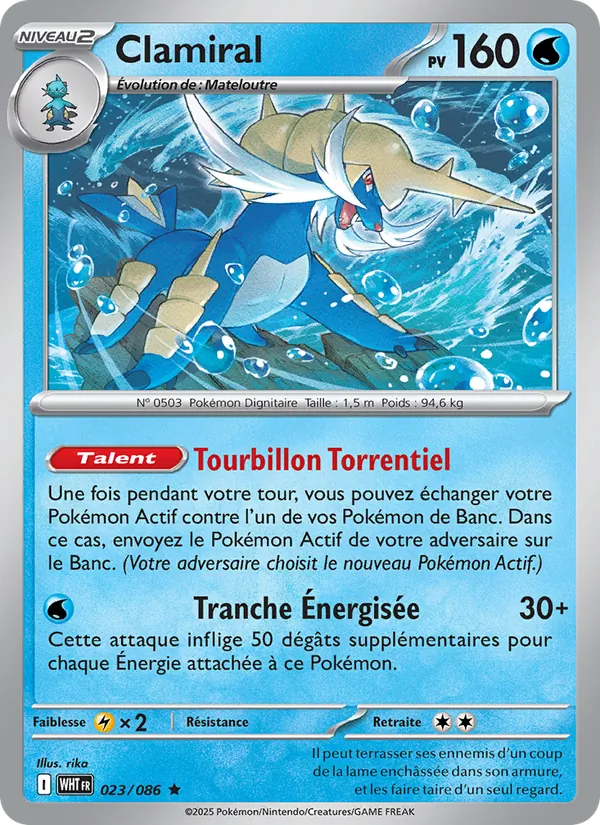 Clamiral (Flamme Blanche #023/86)