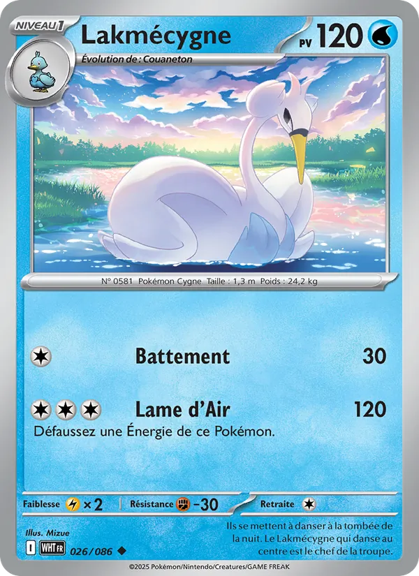 Lakmécygne (Flamme Blanche #026/86)