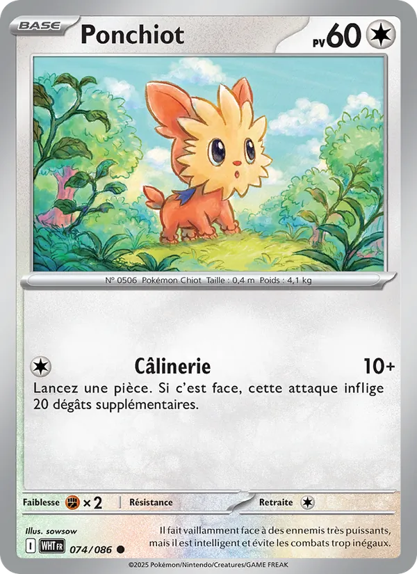 Ponchiot (Flamme Blanche #074/86)