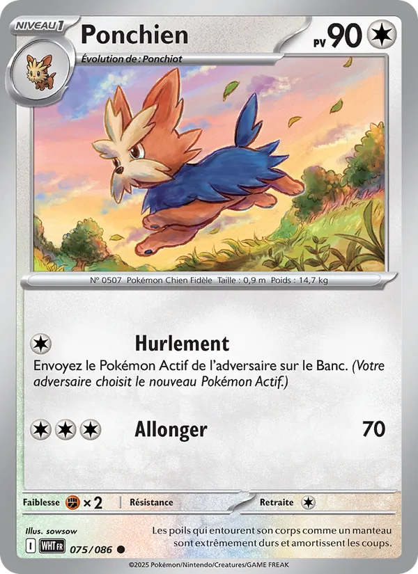 Ponchien (Flamme Blanche #075/86)