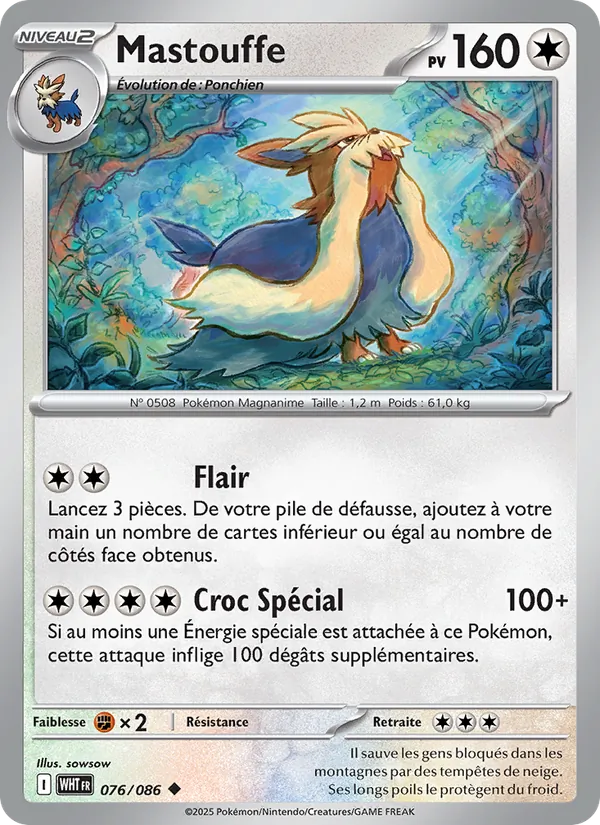Mastouffe (Flamme Blanche #076/86)