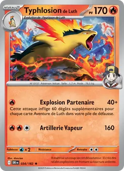Typhlosion de Luth (Rivalités Destinées #034/182)