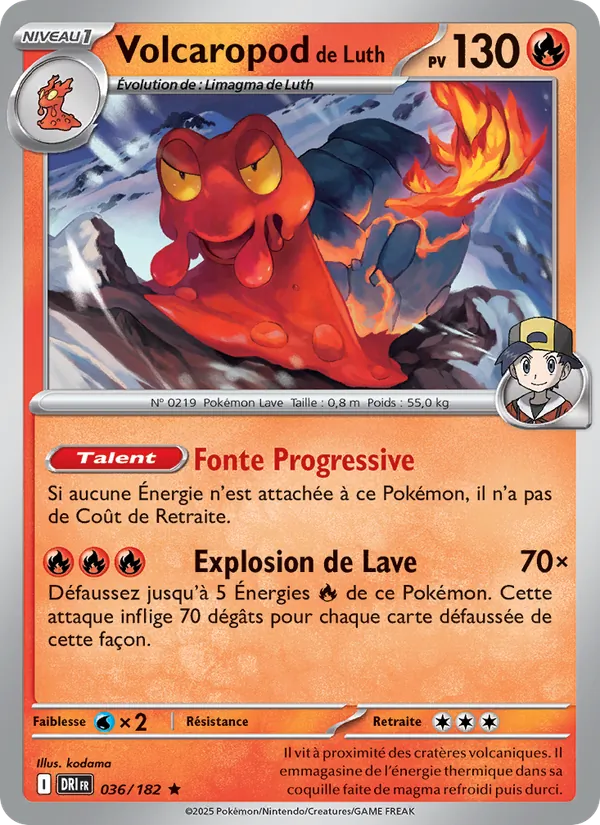 Volcaropod de Luth (Rivalités Destinées #036/182)