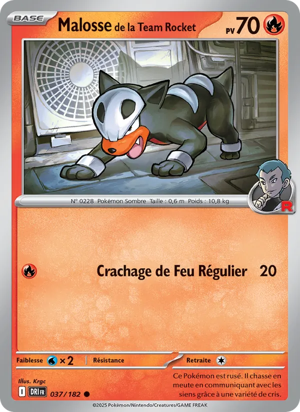 Malosse de la Team Rocket (Rivalités Destinées #037/182)