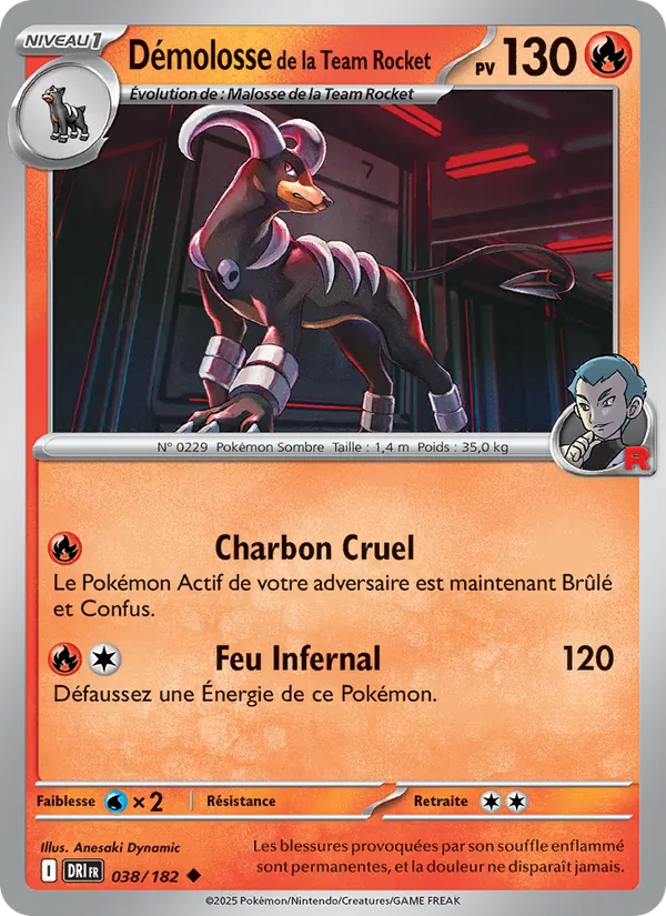 Démolosse de la Team Rocket (Destined Rivals #038/182)