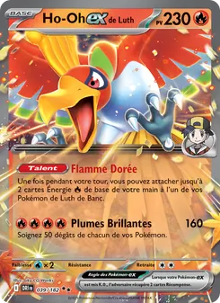 Ho-Oh-ex de Luth (Rivalités Destinées #039/182)