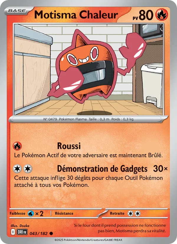 Motisma Chaleur (Rivalités Destinées #043/182)