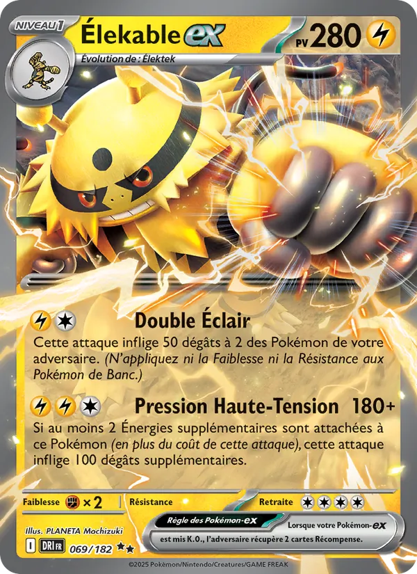 Élekable-ex (Destined Rivals #069/182)