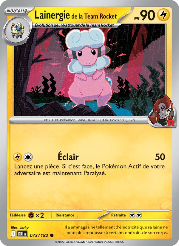 Lainergie de la Team Rocket (Rivalités Destinées #073/182)