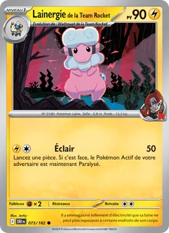 Lainergie de la Team Rocket (Rivalités Destinées #073/182)