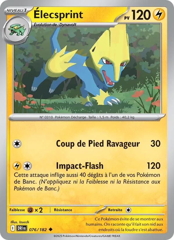 Élecsprint (Rivalités Destinées #076/182)