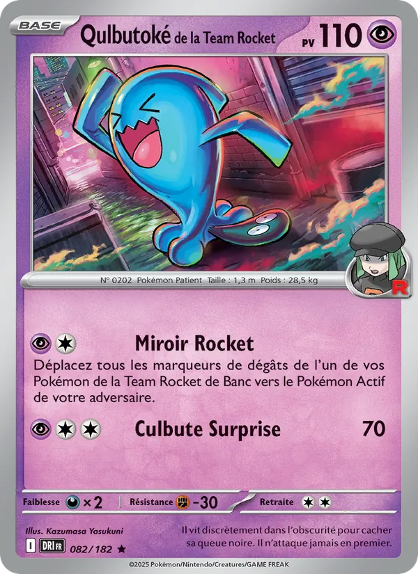 Qulbutoké de la Team Rocket (Rivalités Destinées #082/182)