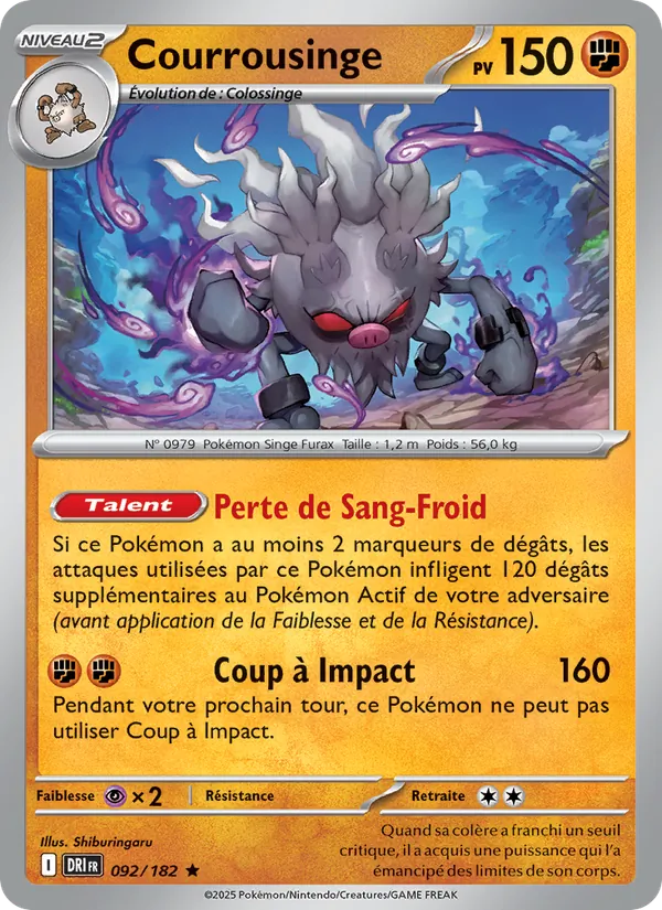 Courrousinge (Rivalités Destinées #092/182)