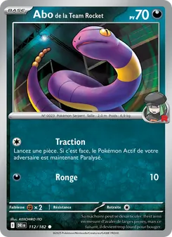 Abo de la Team Rocket (Rivalités Destinées #112/182)