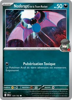 Nosferapti de la Team Rocket (Rivalités Destinées #120/182)