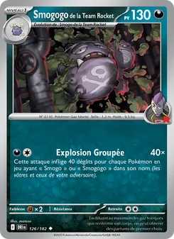 Smogogo de la Team Rocket (Rivalités Destinées #126/182)