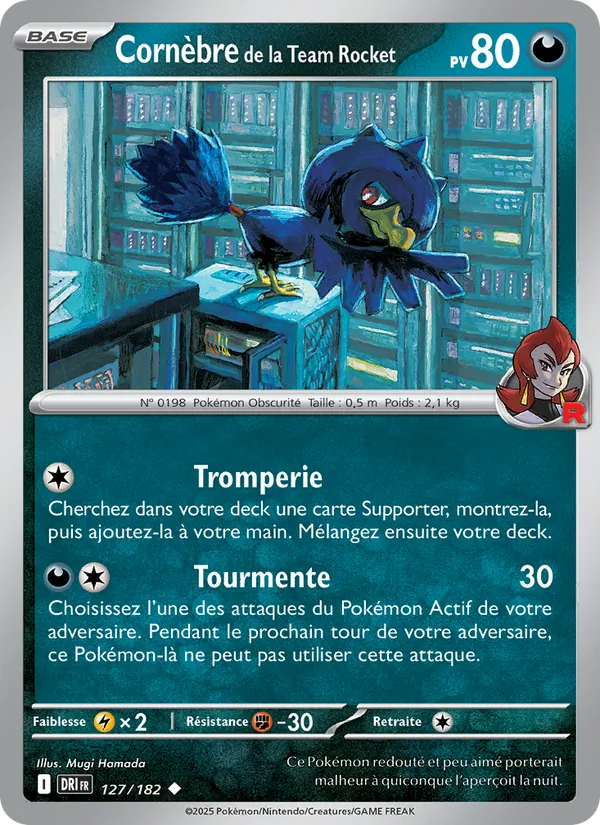 Cornèbre de la Team Rocket (Destined Rivals #127/182)