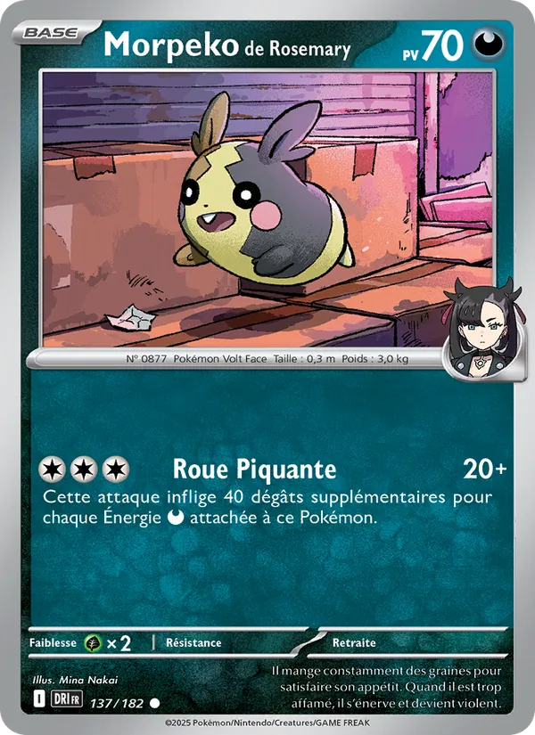 Morpeko de Rosemary (Rivalités Destinées #137/182)