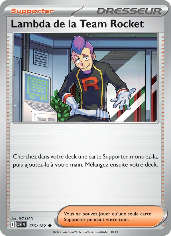 Lambda de la Team Rocket (Rivalités Destinées #176/182)