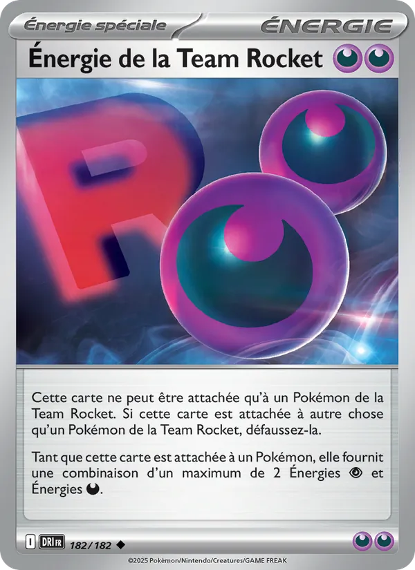Énergie de la Team Rocket (Destined Rivals #182/182)
