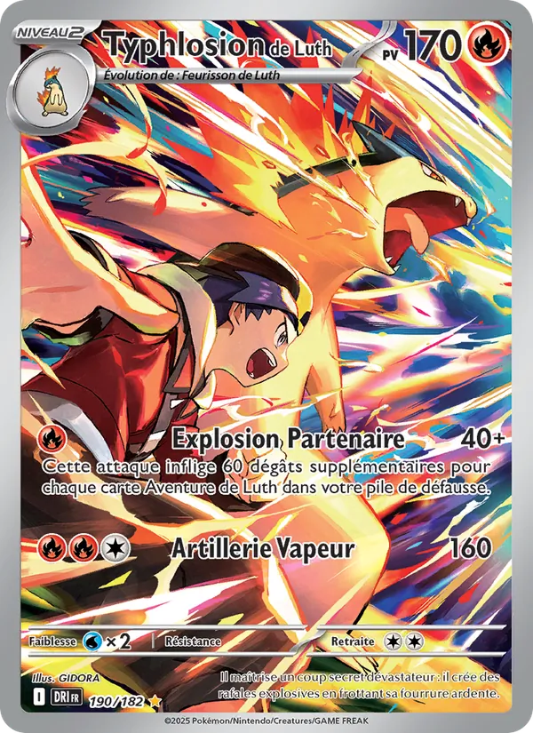 Typhlosion de Luth (Rivalités Destinées #190/182)