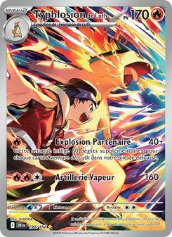 Typhlosion de Luth (Rivalités Destinées #190/182)