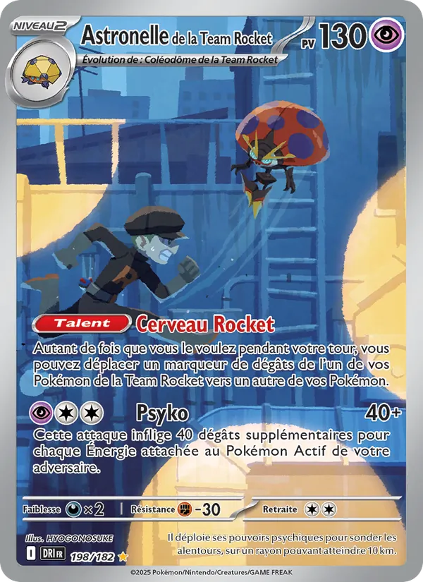 Astronelle de la Team Rocket (Rivalités Destinées #198/182)