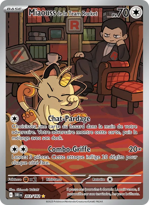 Miaouss de la Team Rocket (Rivalités Destinées #203/182)