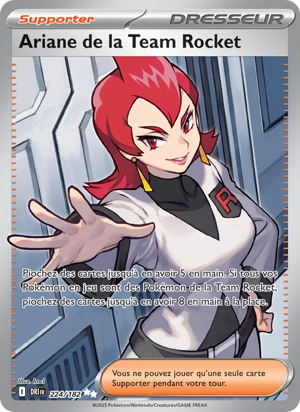 Ariane de la Team Rocket (Rivalités Destinées #224/182)