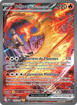 Sulfura-ex de la Team Rocket (Rivalités Destinées #229/182)