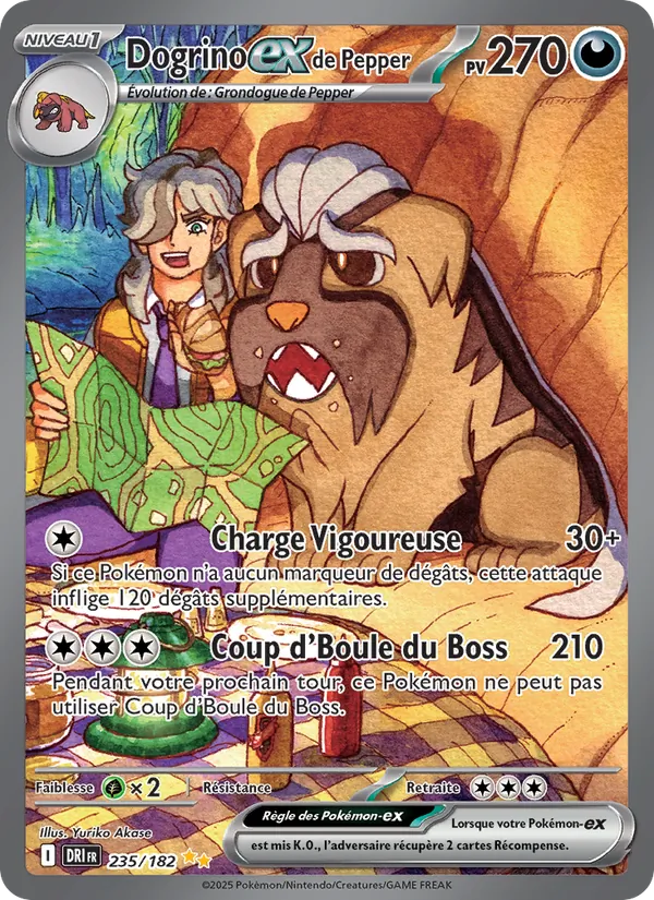 Dogrino-ex de Pepper (Destined Rivals #235/182)