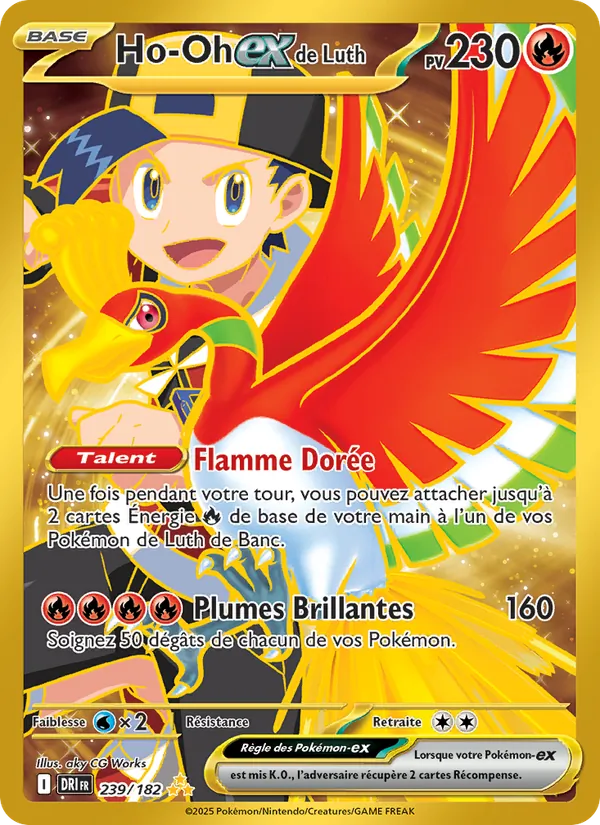 Ho-Oh-ex de Luth (Destined Rivals #239/182)