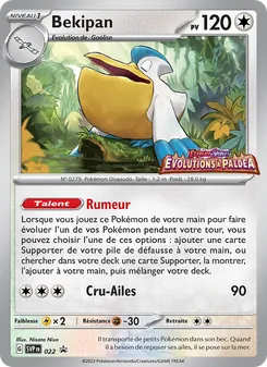 Bekipan (SVP Black Star Promos #022/225)
