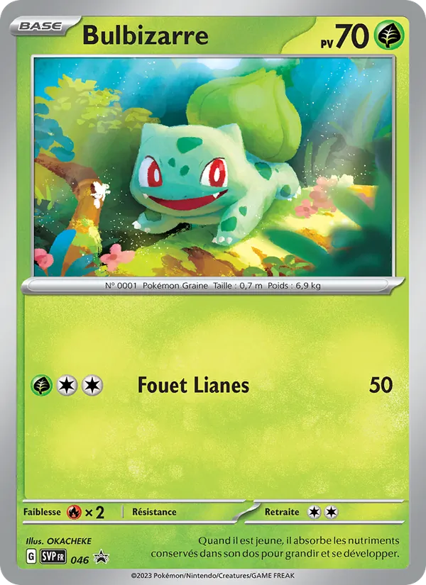 Bulbizarre (SVP Black Star Promos #046/225)