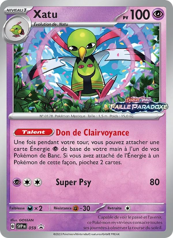 Xatu (SVP Black Star Promos #059/225)