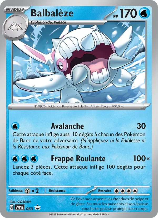 Balbalèze (SVP Black Star Promos #063/225)