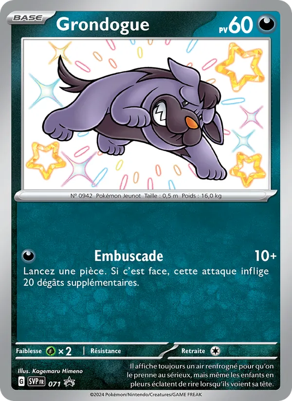 Grondogue (SVP Black Star Promos #071/225)