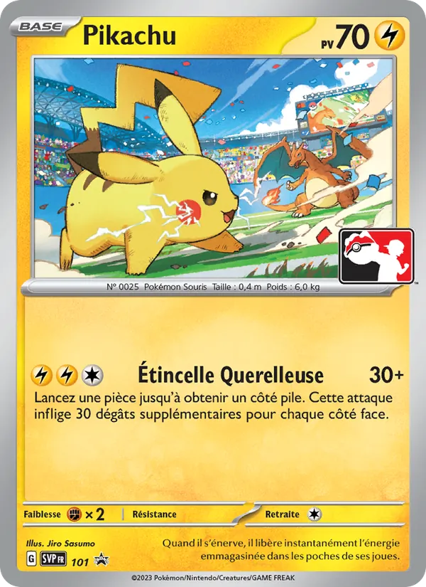 Pikachu (SVP Black Star Promos #101/225)