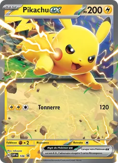 Pikachu-ex (SVP Black Star Promos #106/225)
