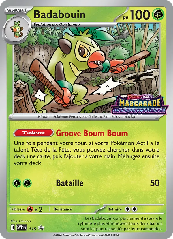 Badabouin (SVP Black Star Promos #115/225)